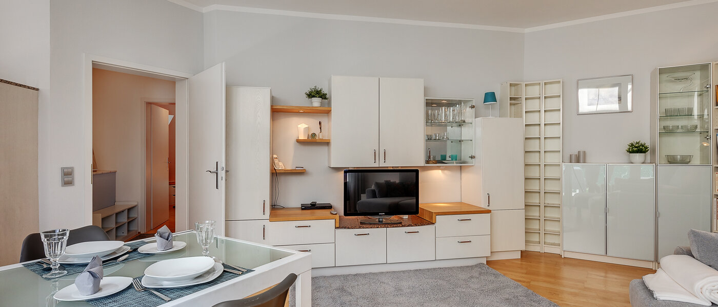 roof terrace apartment München Maxvorstadt 03 living area 12588