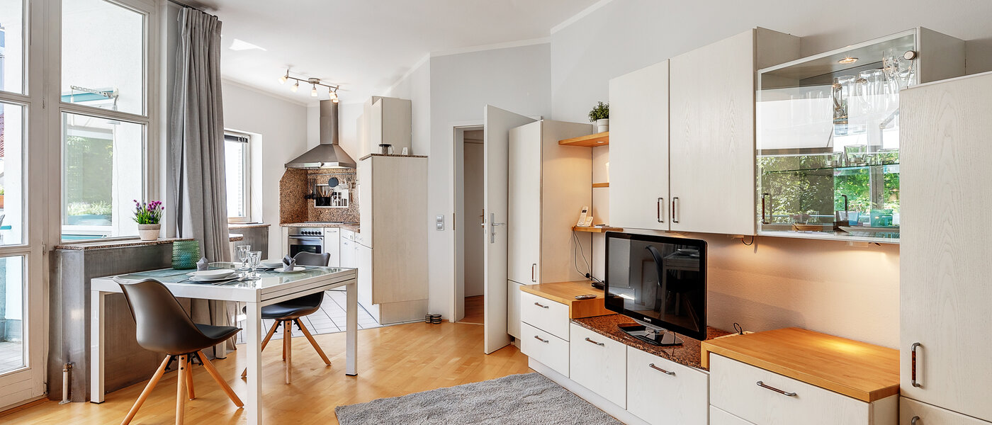 roof terrace apartment München Maxvorstadt 04 living area 12588