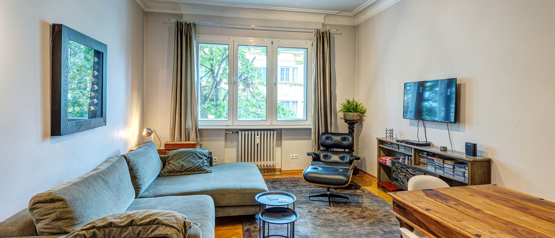 apartment München Schwabing 01 living area 12591