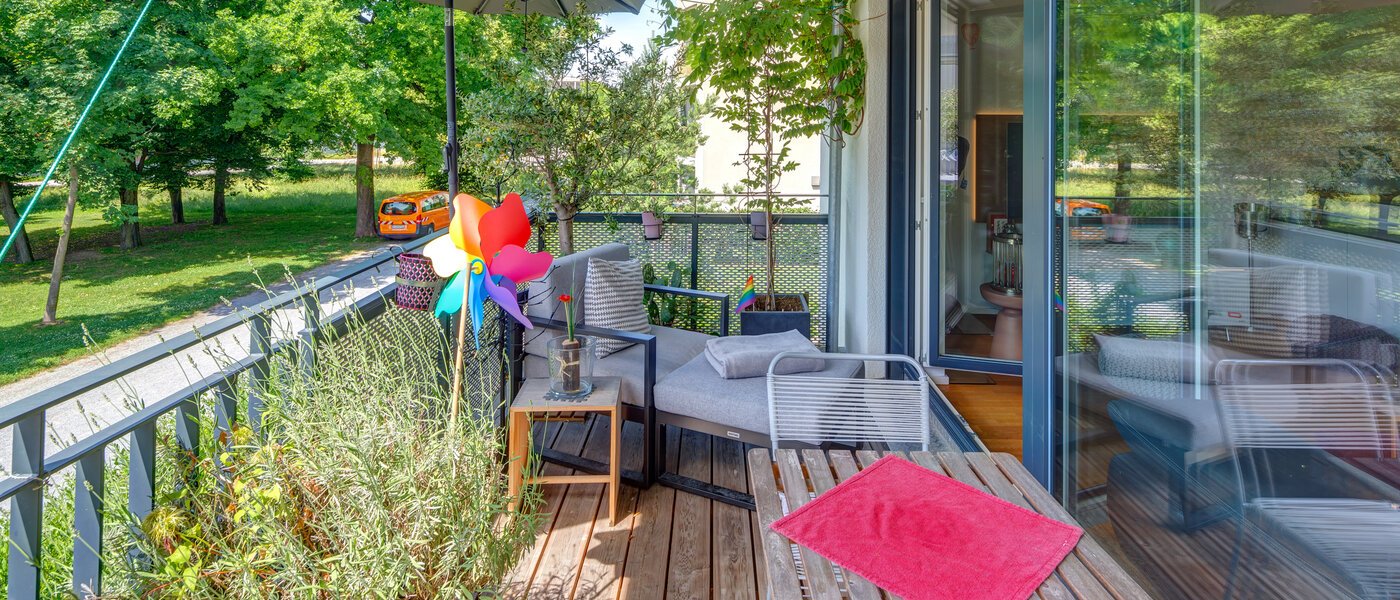 apartment München Schwabing - Domagkpark 02 balcony 12597