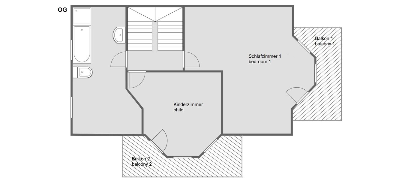 semi-detached house Gauting 02 floor plan 12610