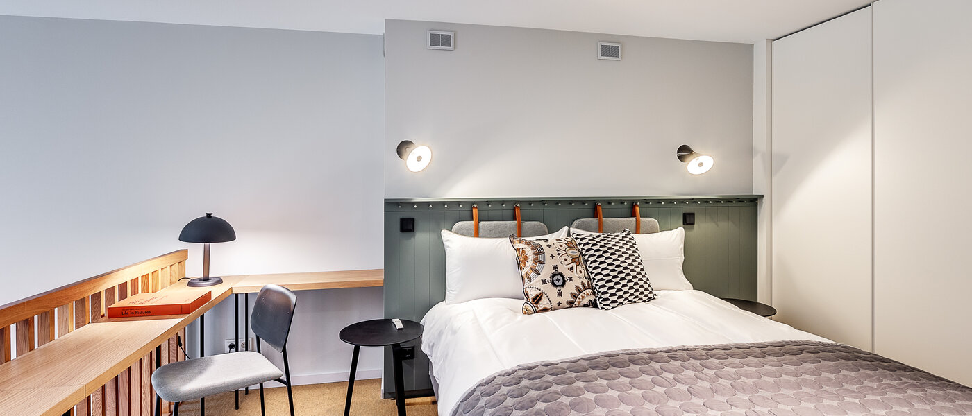 maisonette-gallery apartment München Herzogpark 01 sleeping area 12611