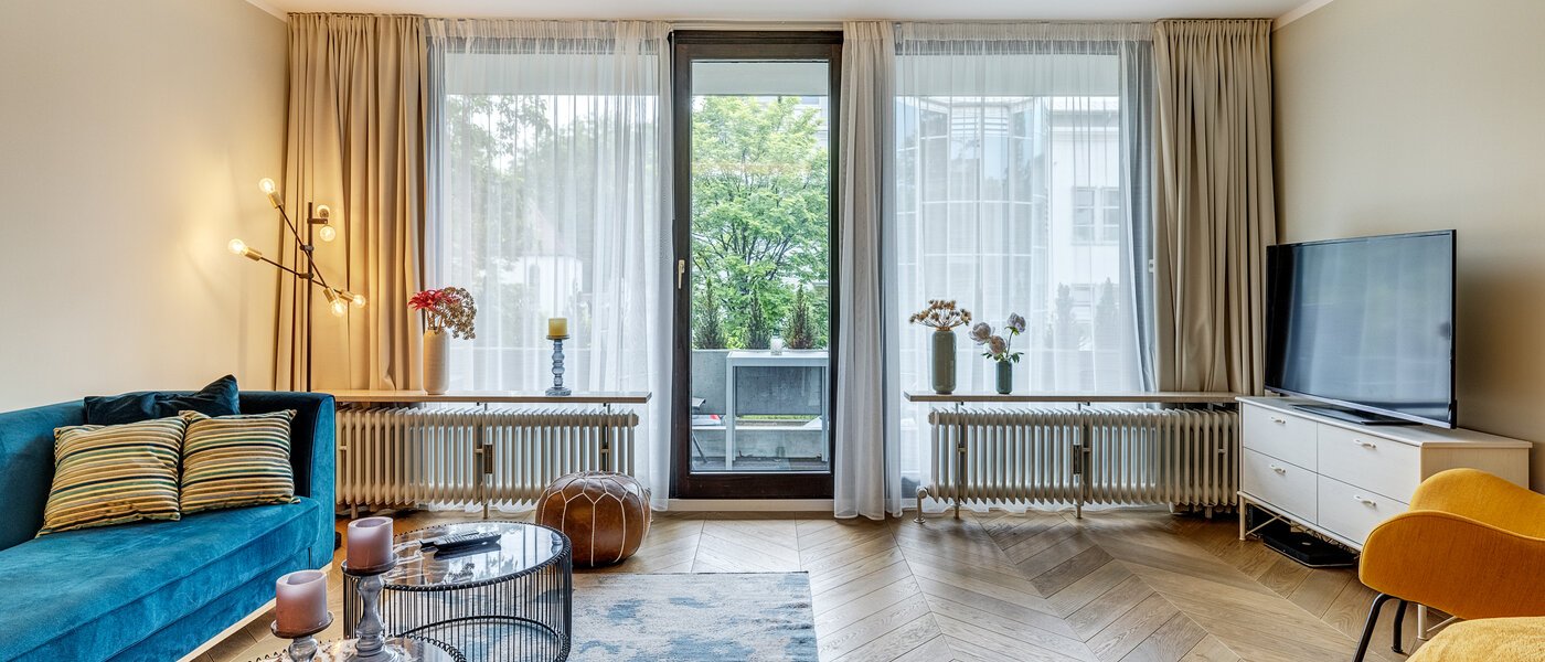 apartment München Nymphenburg 02 living area 12614