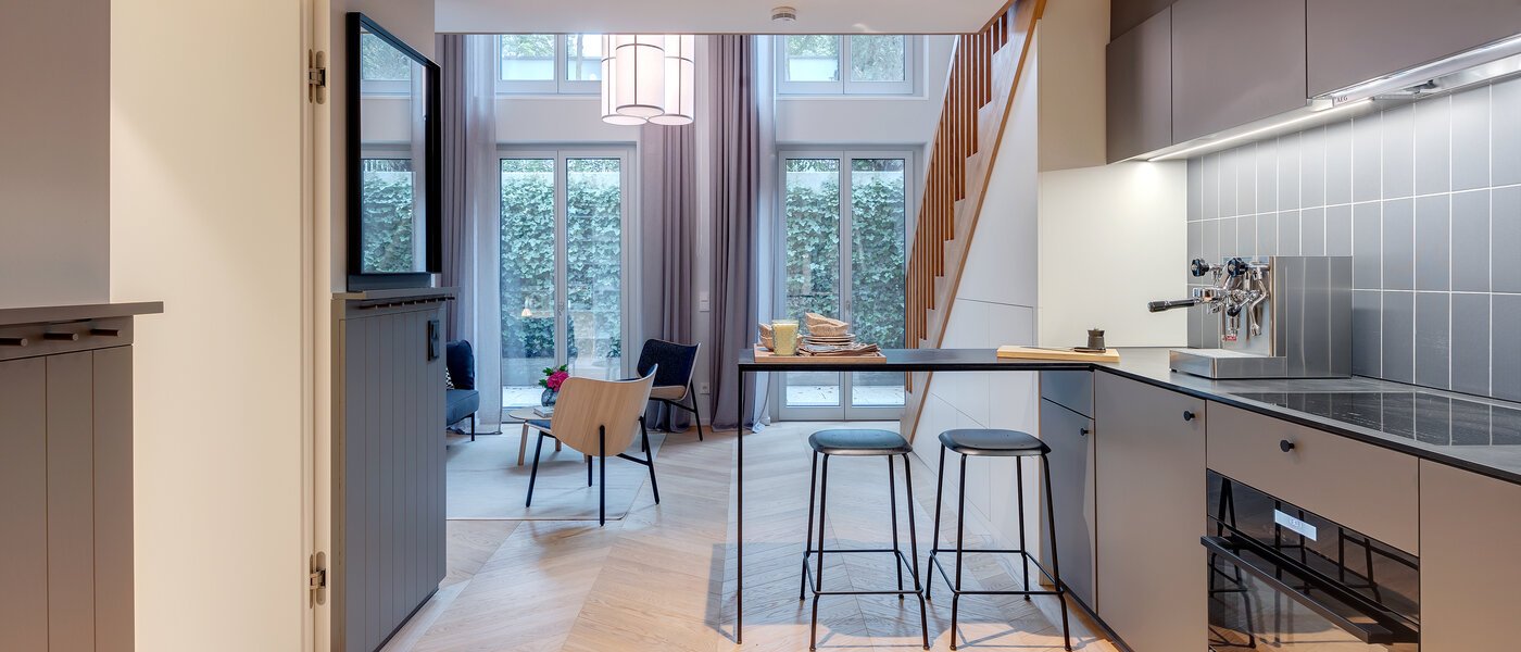 maisonette-gallery apartment München Herzogpark 03 kitchen 12615