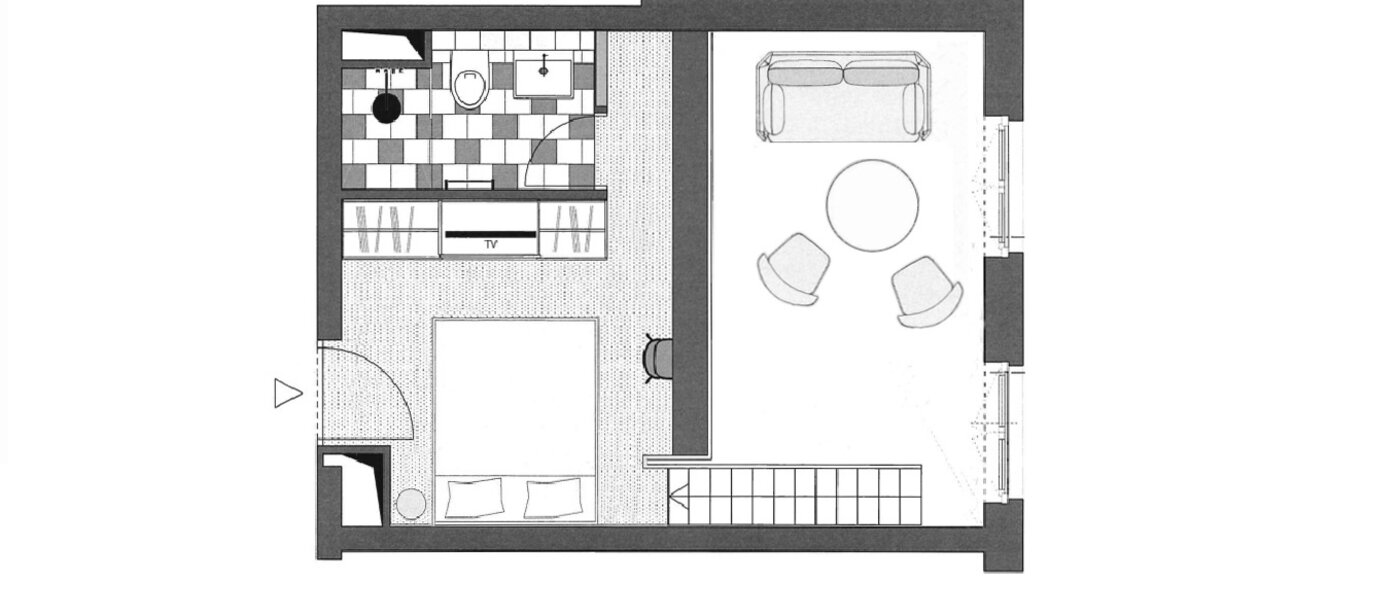 maisonette-gallery apartment München Herzogpark 02 floor plan 12615