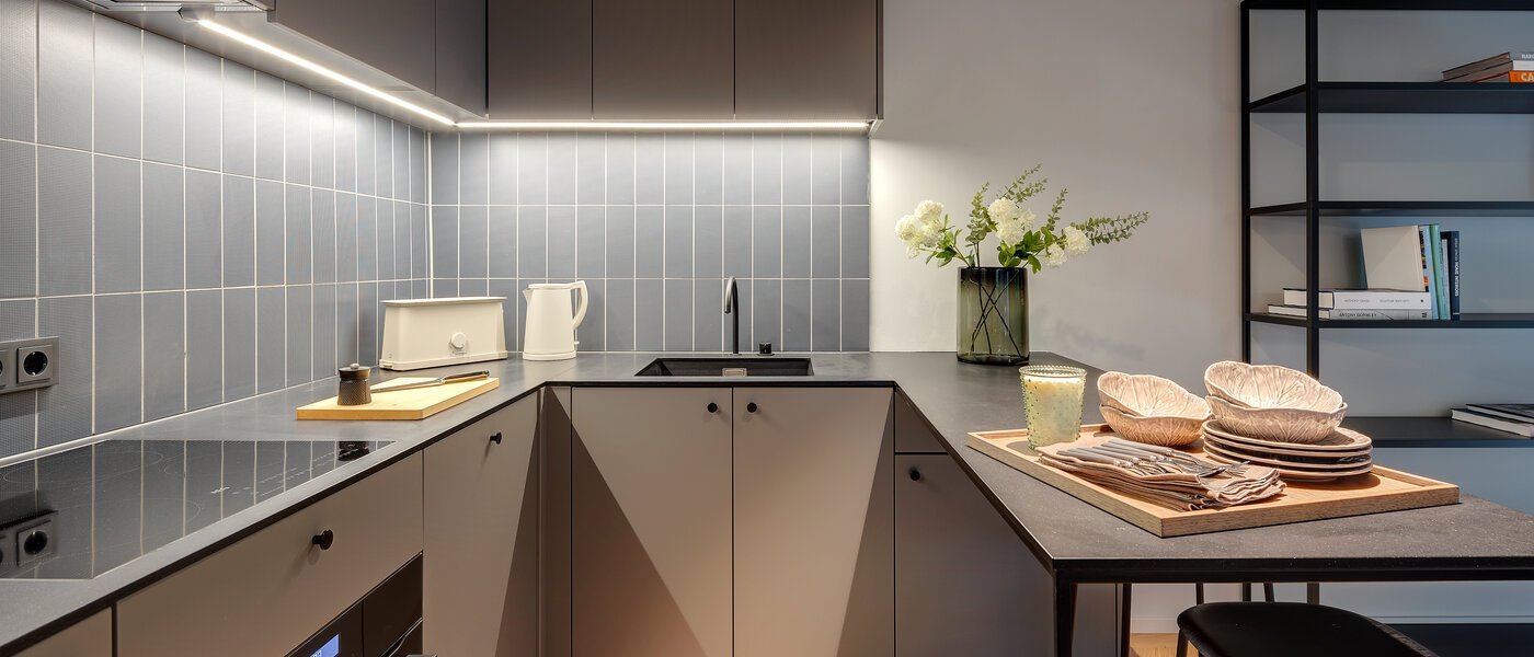 maisonette-gallery apartment München Herzogpark 02 kitchen 12616