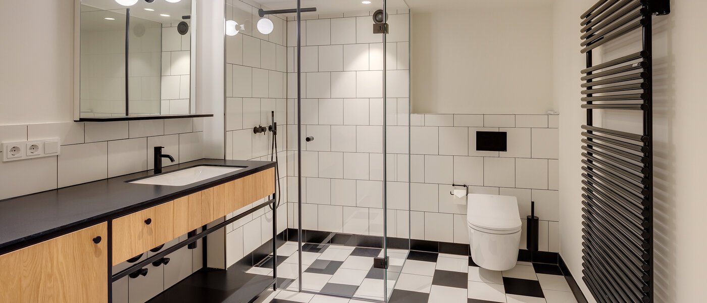 maisonette-gallery apartment München Herzogpark 02 bathroom 12616