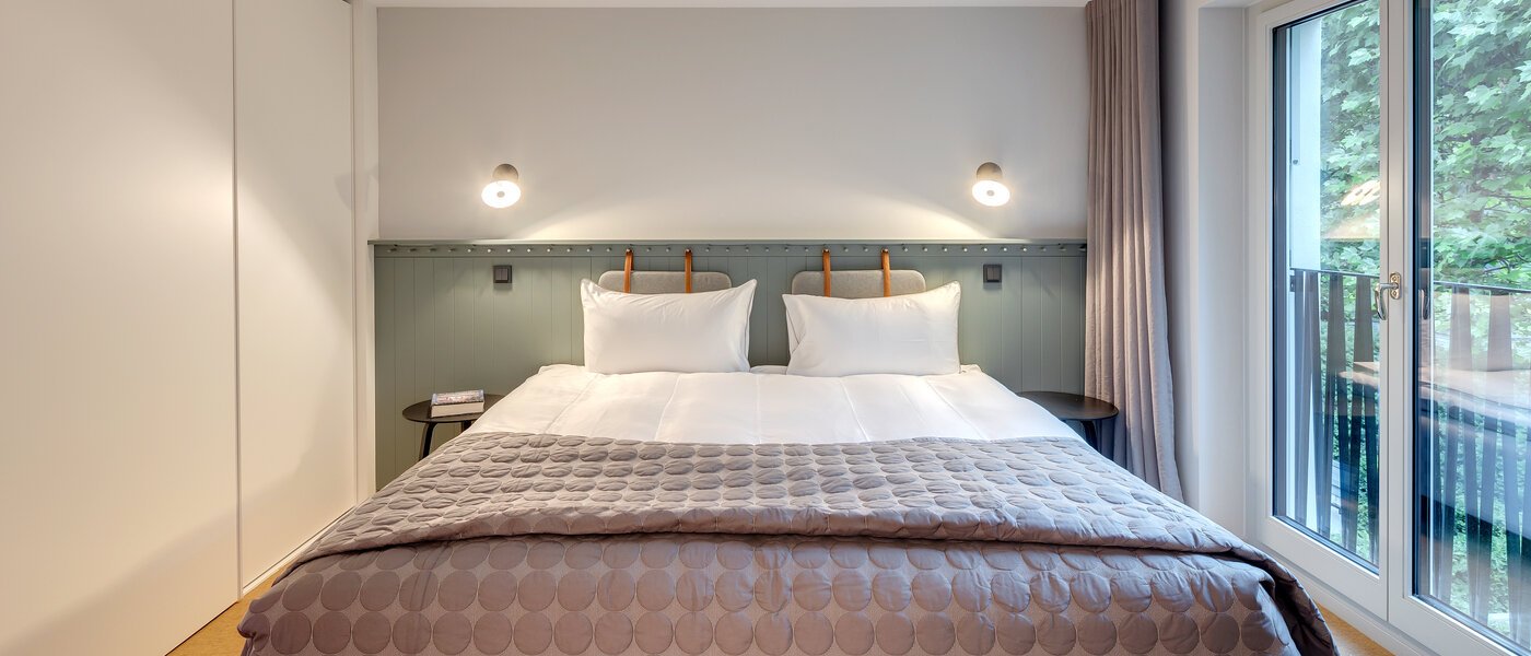 maisonette-gallery apartment München Herzogpark 01 sleeping area 12616