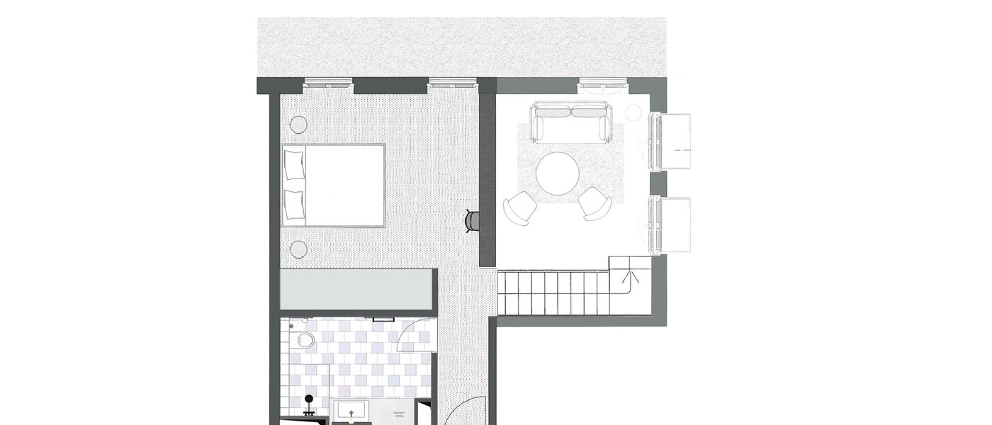 maisonette-gallery apartment München Herzogpark 02 floor plan 12616