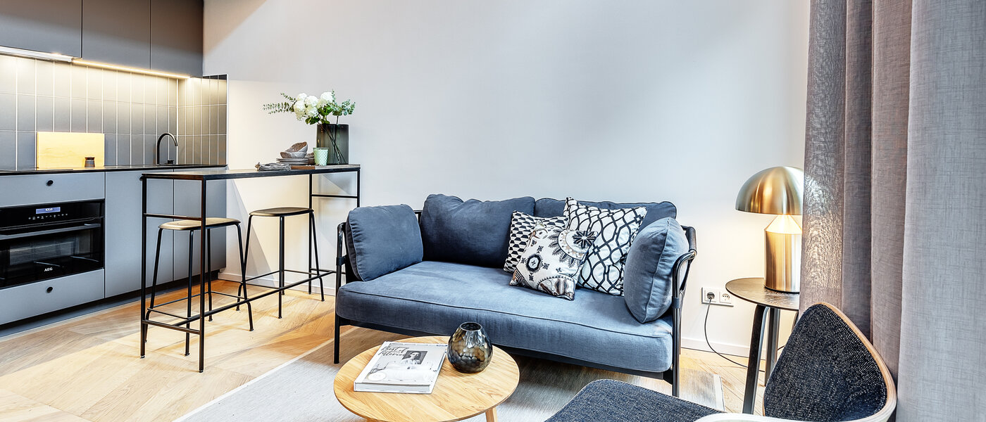 maisonette-gallery apartment München Herzogpark 03 living area 12618