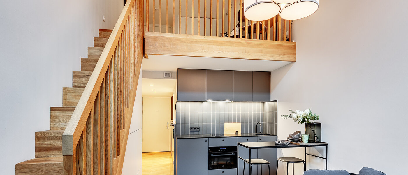 maisonette-gallery apartment München Herzogpark 04 living area 12618