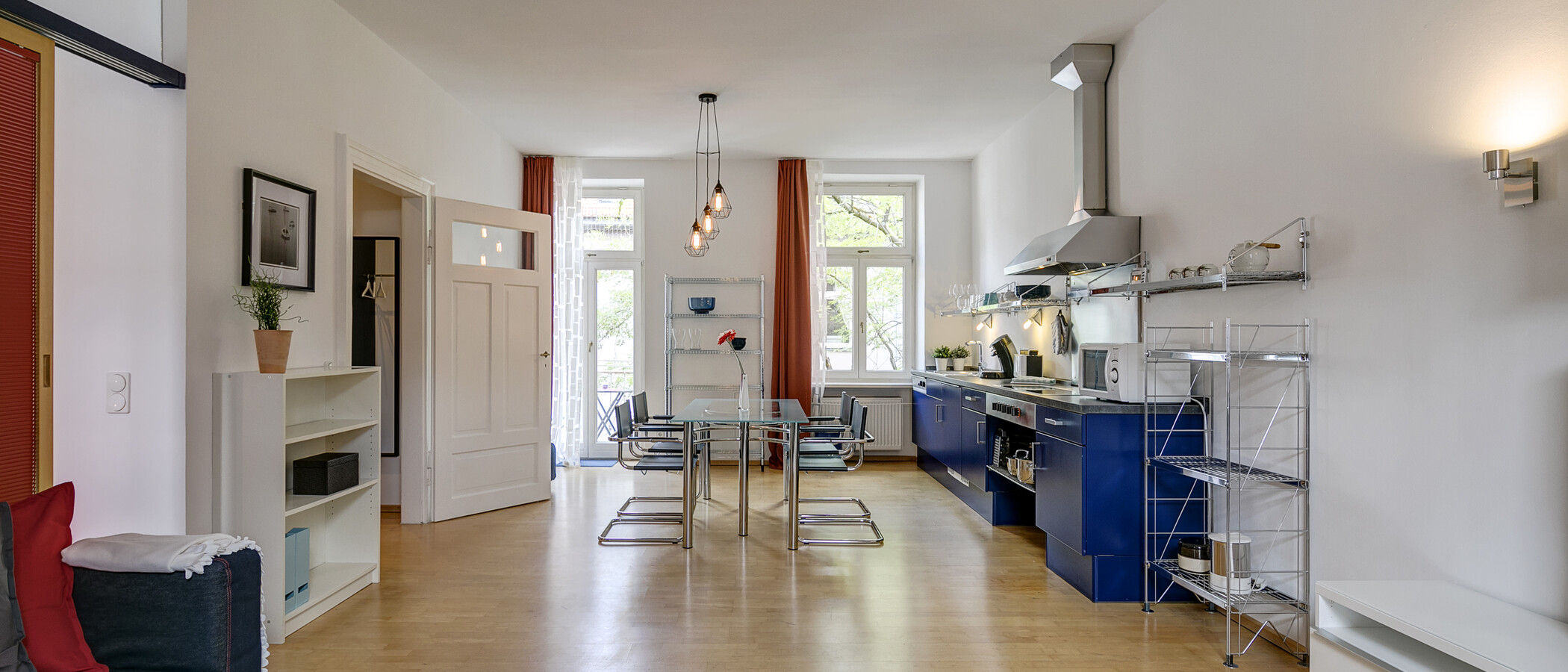 apartment München Schwabing (links der Leopoldstraße) 02 living area 1262