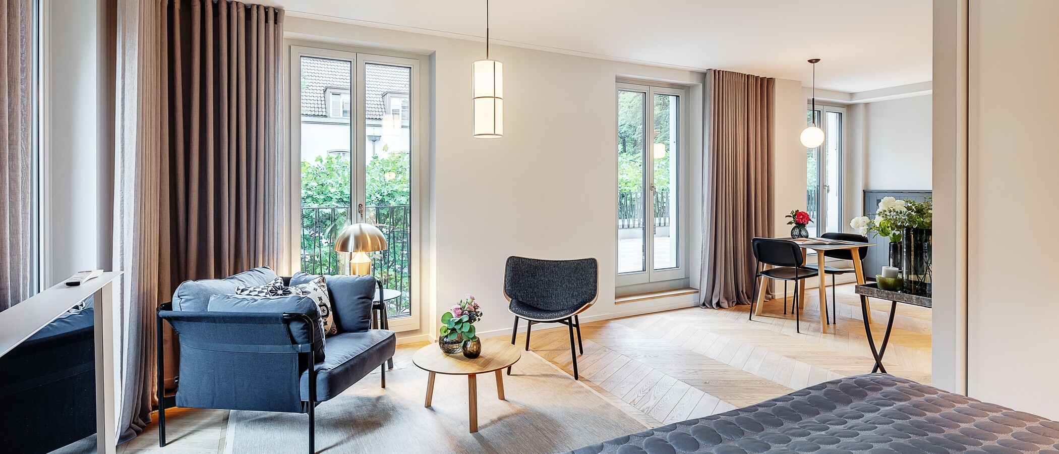 apartment München Herzogpark 02 living area 12620