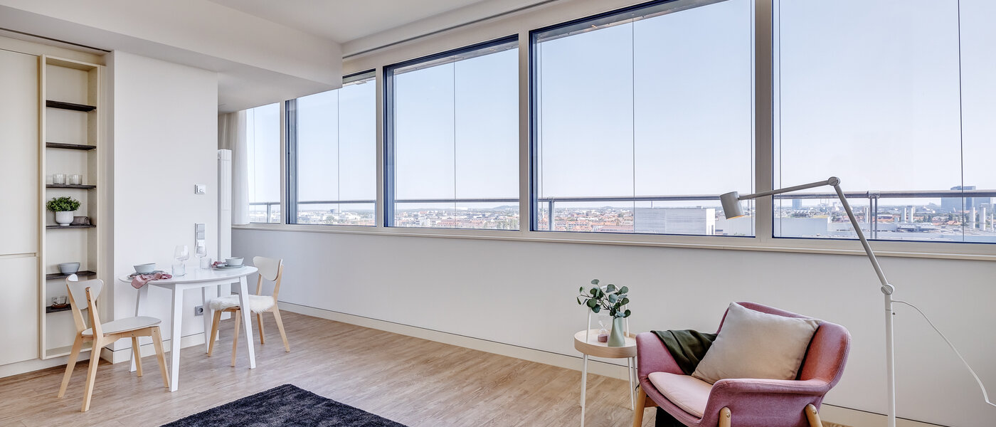 apartment München Olympiadorf 05 living area 12647