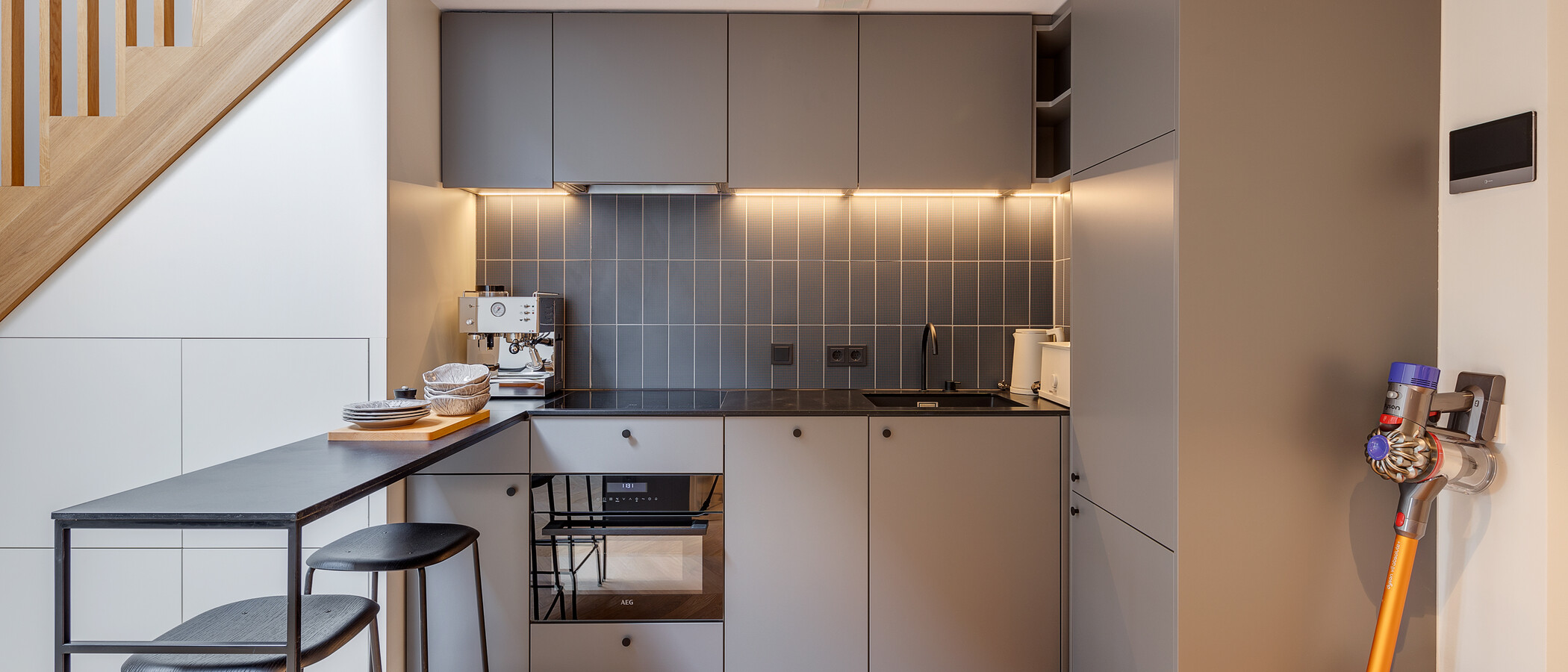 maisonette-gallery apartment München Herzogpark 02 kitchen 12652
