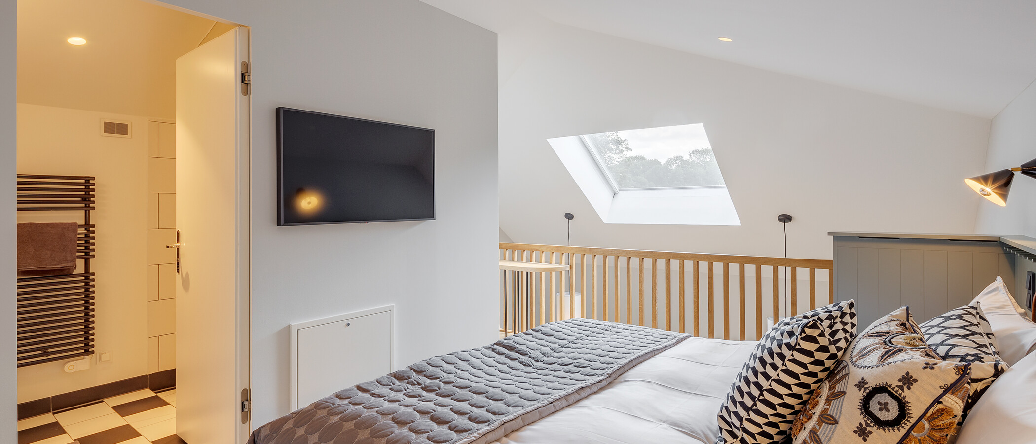 maisonette-gallery apartment München Herzogpark 04 sleeping area 12652