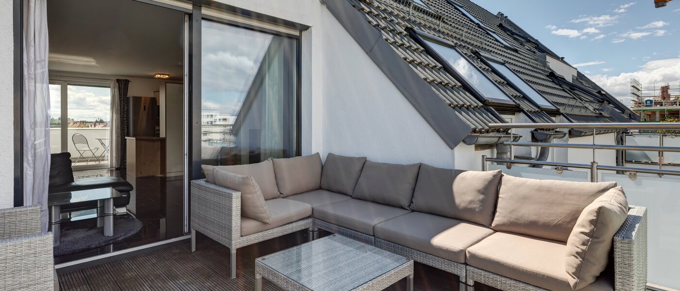maisonette München Pasing 02 roof terrace 12653