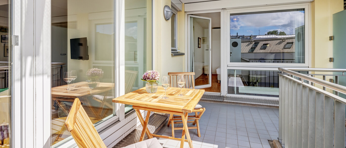 apartment München Glockenbachviertel 04 balcony 12668