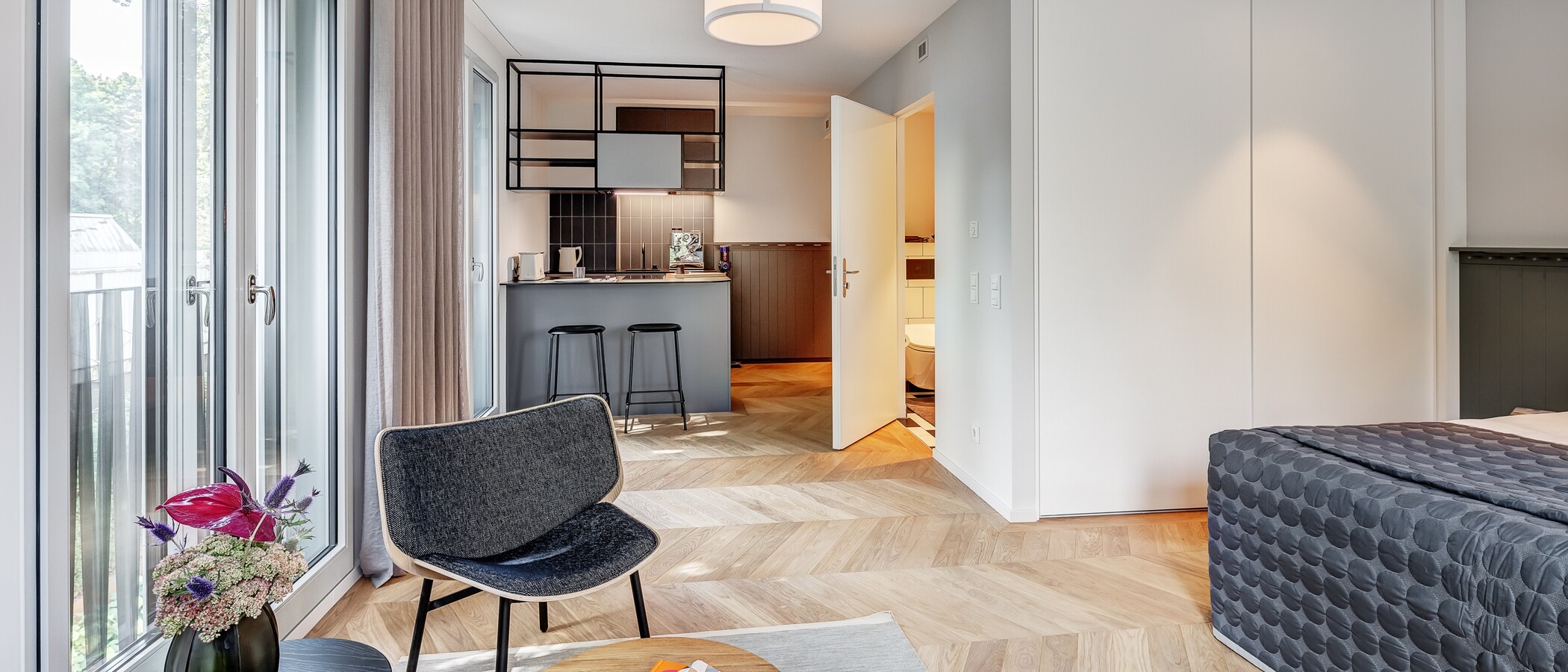 apartment München Herzogpark 01 living area 12674