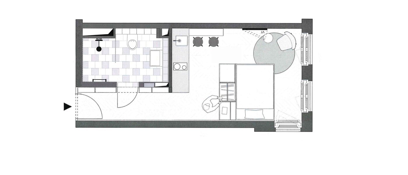 apartment München Herzogpark 01 floor plan 12678