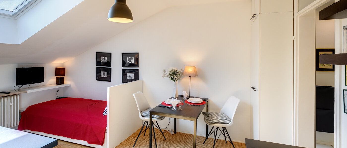 attic apartment Kreuth Weissach 02 living area 12696