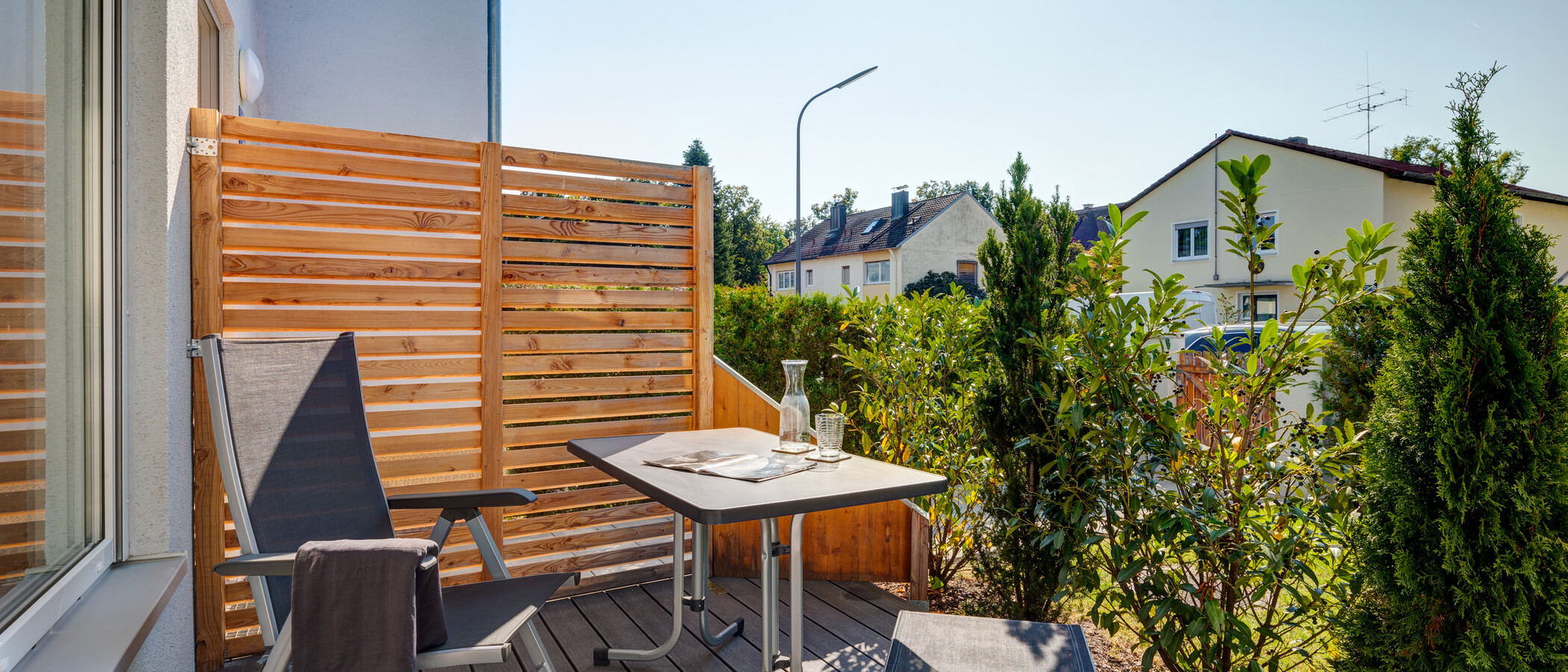 apartment with garden 	 München Forstenried 01 terrace 12709