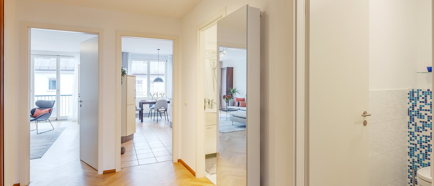 apartment München Maxvorstadt - Westen 01 hall 12753