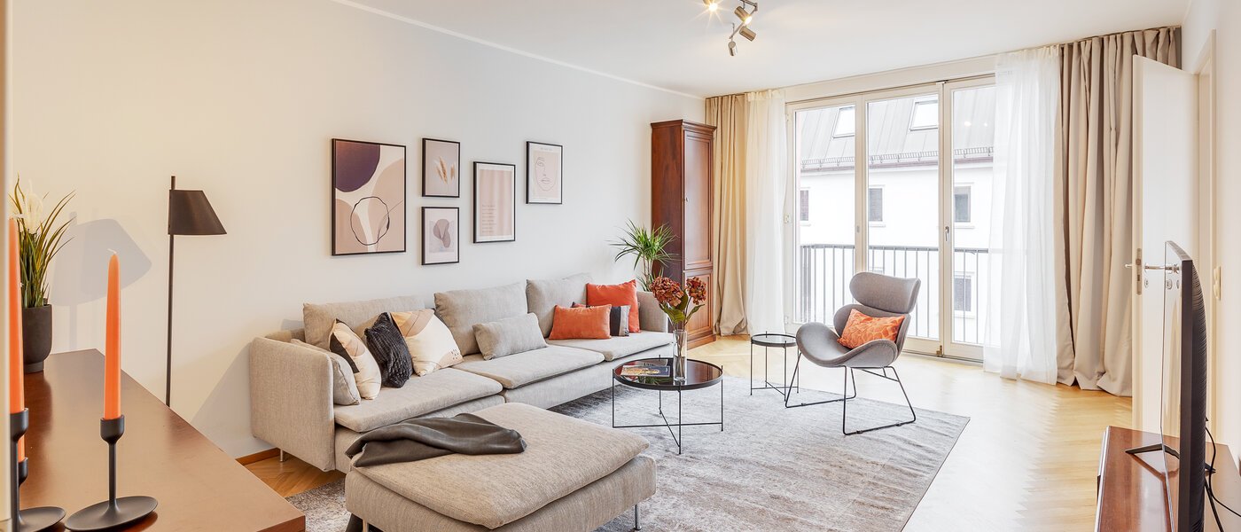 apartment München Maxvorstadt - Westen 02 living area 12753