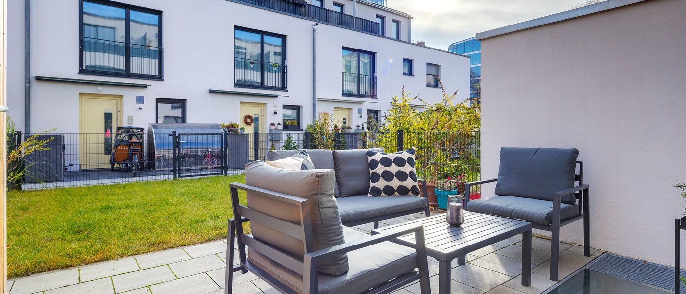 townhouse München Schwabing - Domagkpark 01 garden 12793