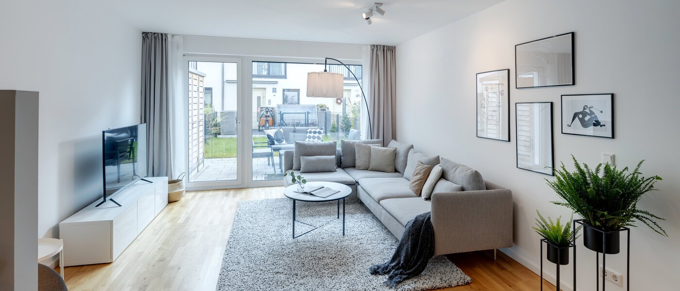 townhouse München Schwabing - Domagkpark 03 living area 12793