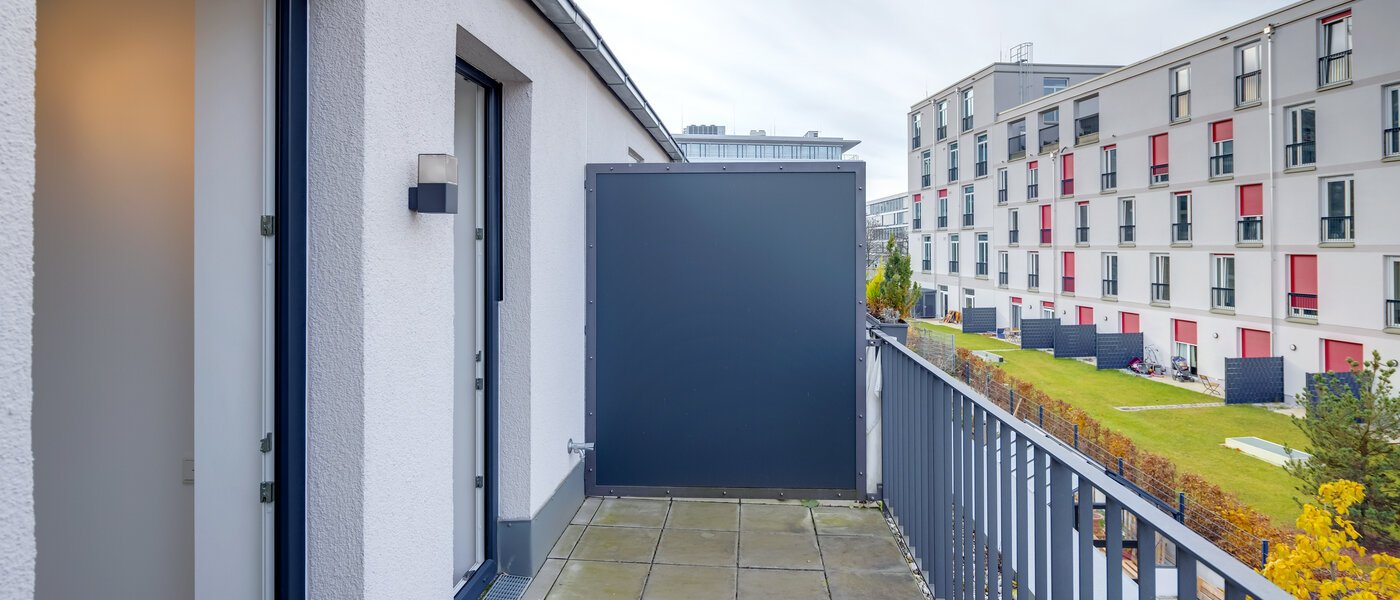 townhouse München Schwabing - Domagkpark 02 2. balcony 12793