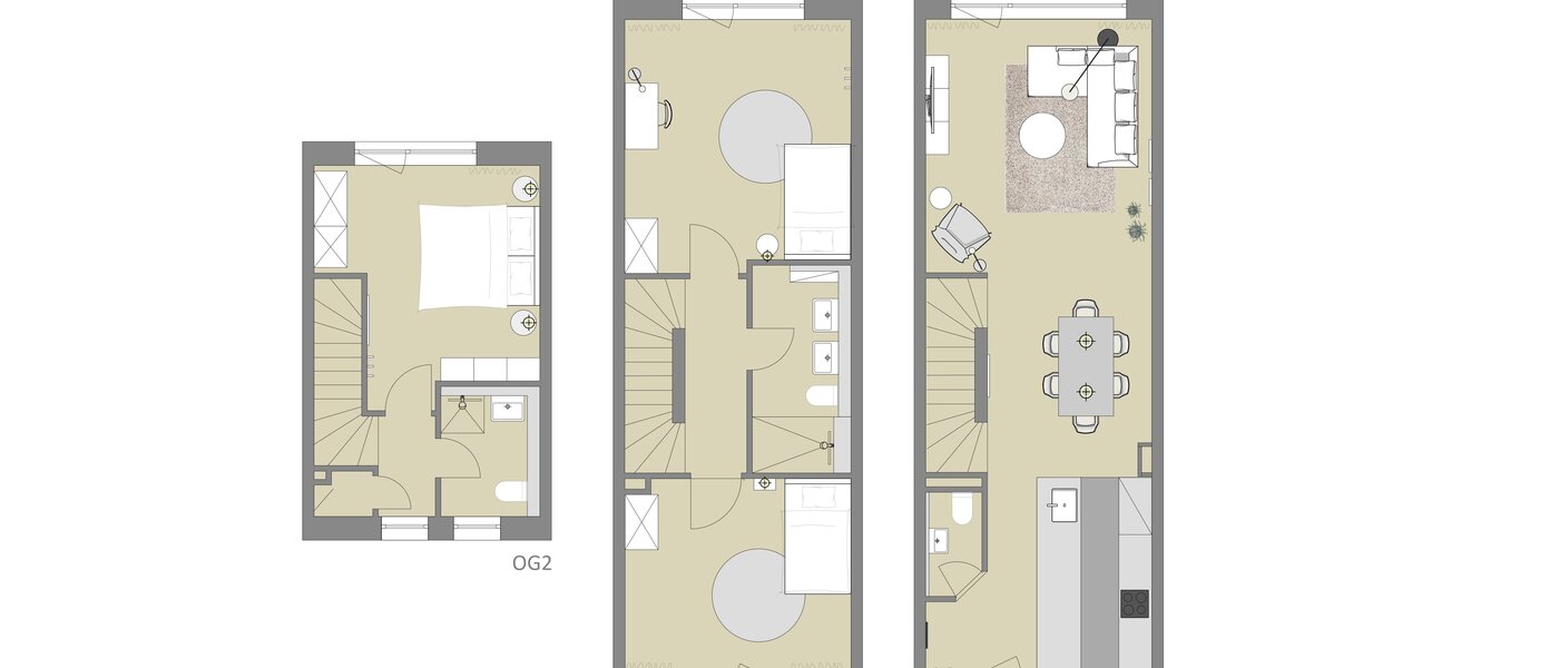 townhouse München Schwabing - Domagkpark 01 floor plan 12793