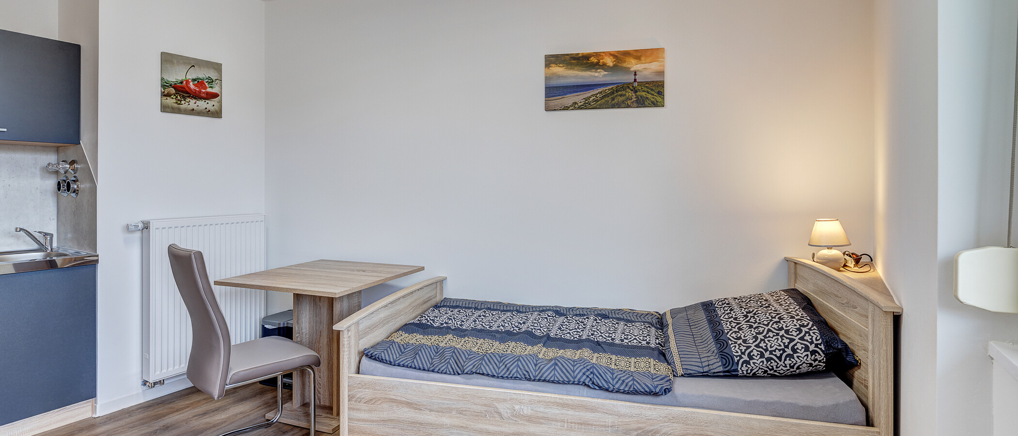 studio München Maxvorstadt - Universitätsviertel 01 sleeping area 12795