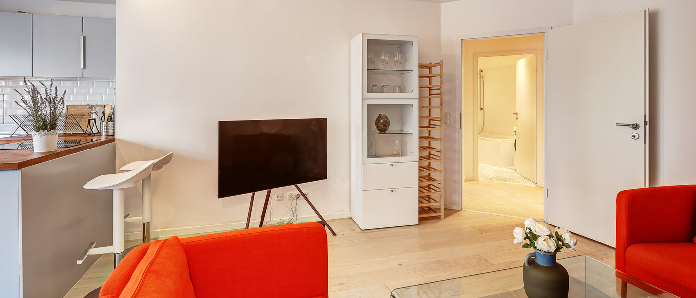 apartment München Untersendling 05 living area 12857