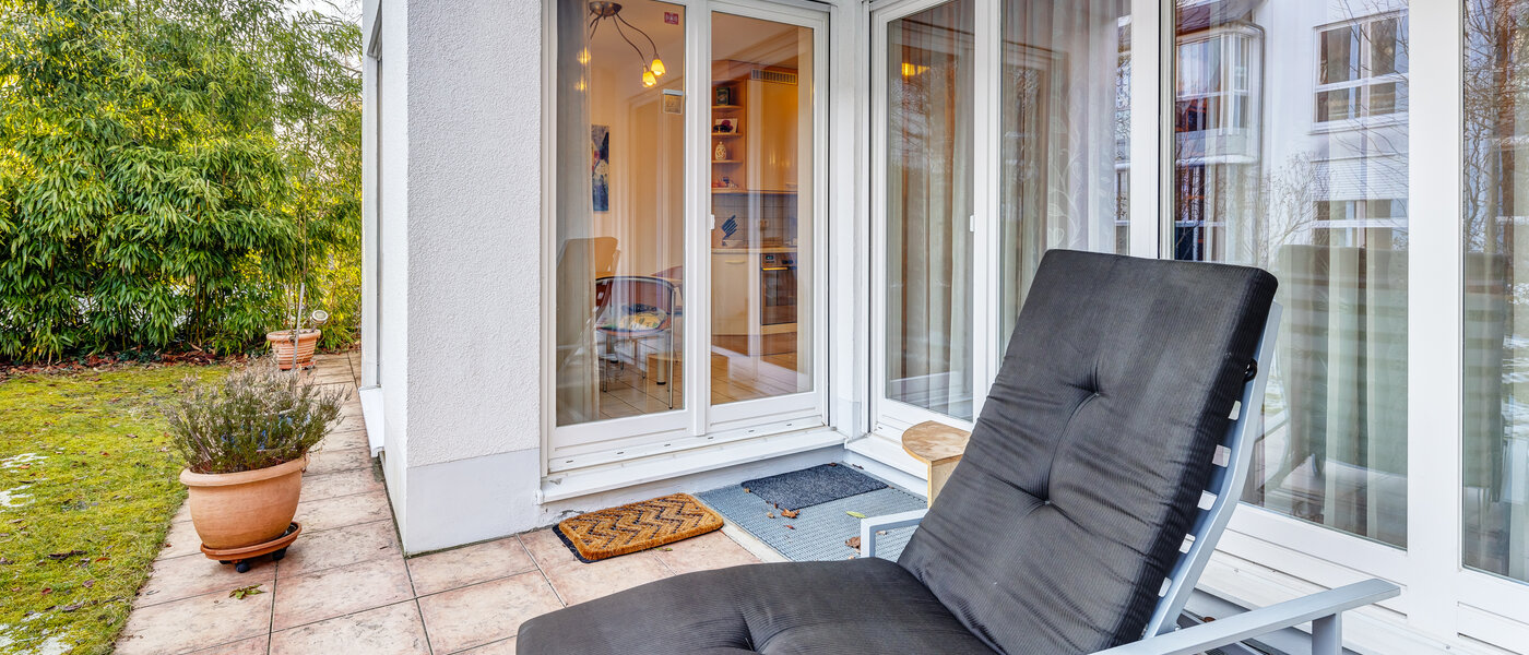 apartment with garden 	 München Solln 01 terrace 12884