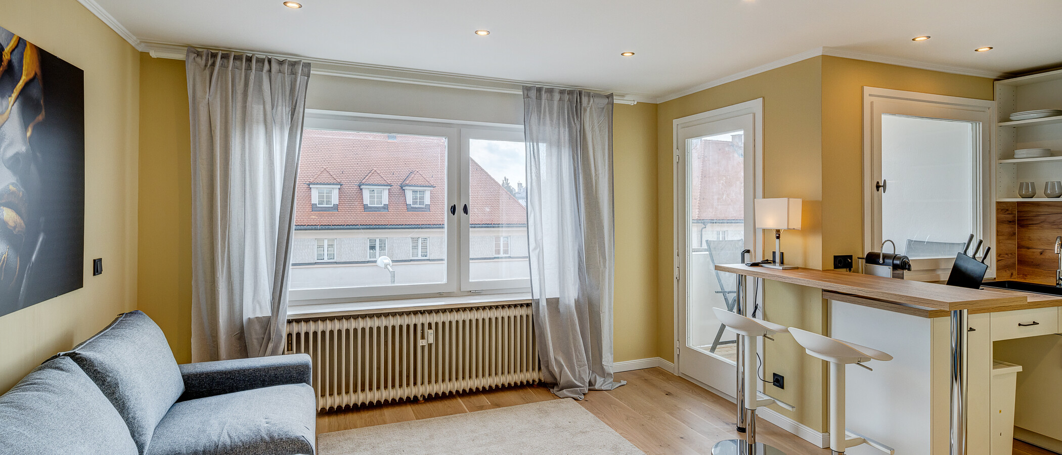 apartment München Sendling-Westpark 01 living area 12899