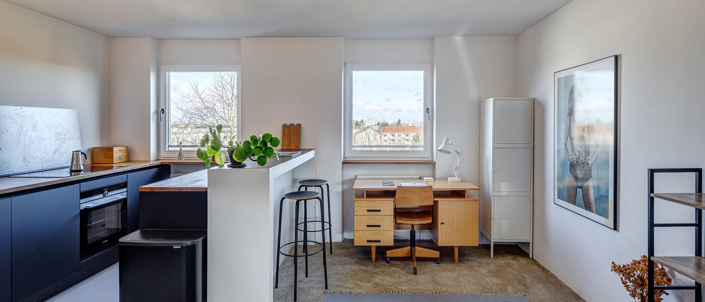 apartment München Moosach 01 work area 12918
