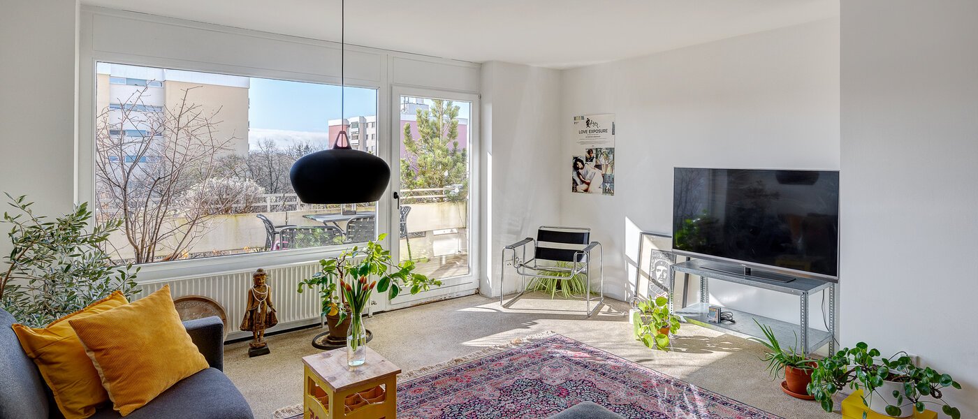 apartment München Moosach 02 living area 12918