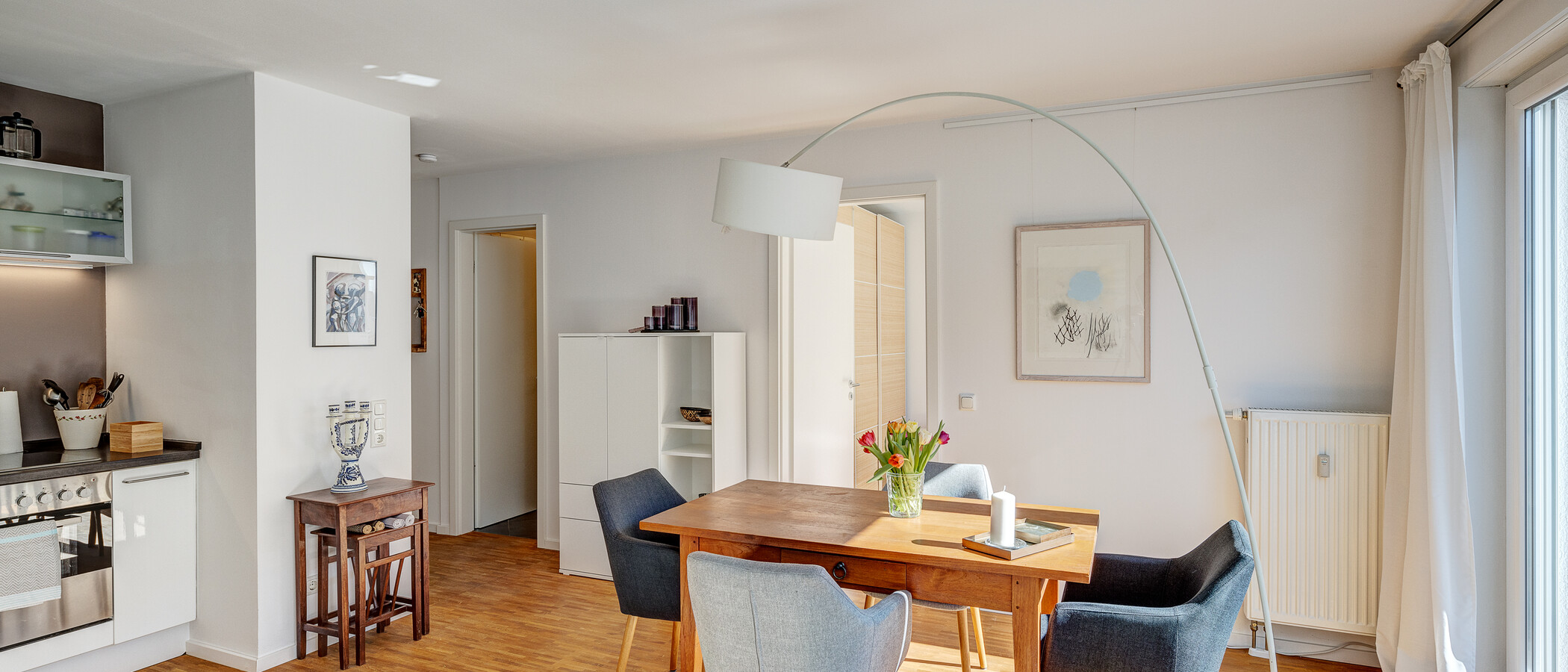 apartment München Untersendling 05 living area 12922