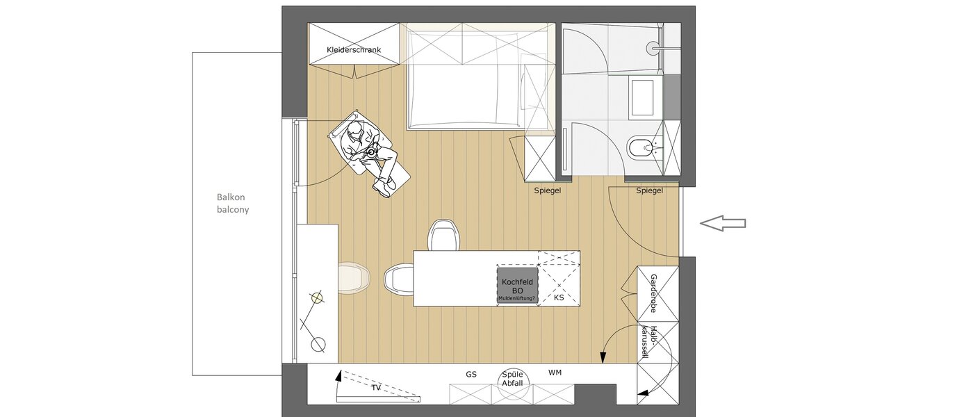 apartment München Isarvorstadt 01 floor plan 12957