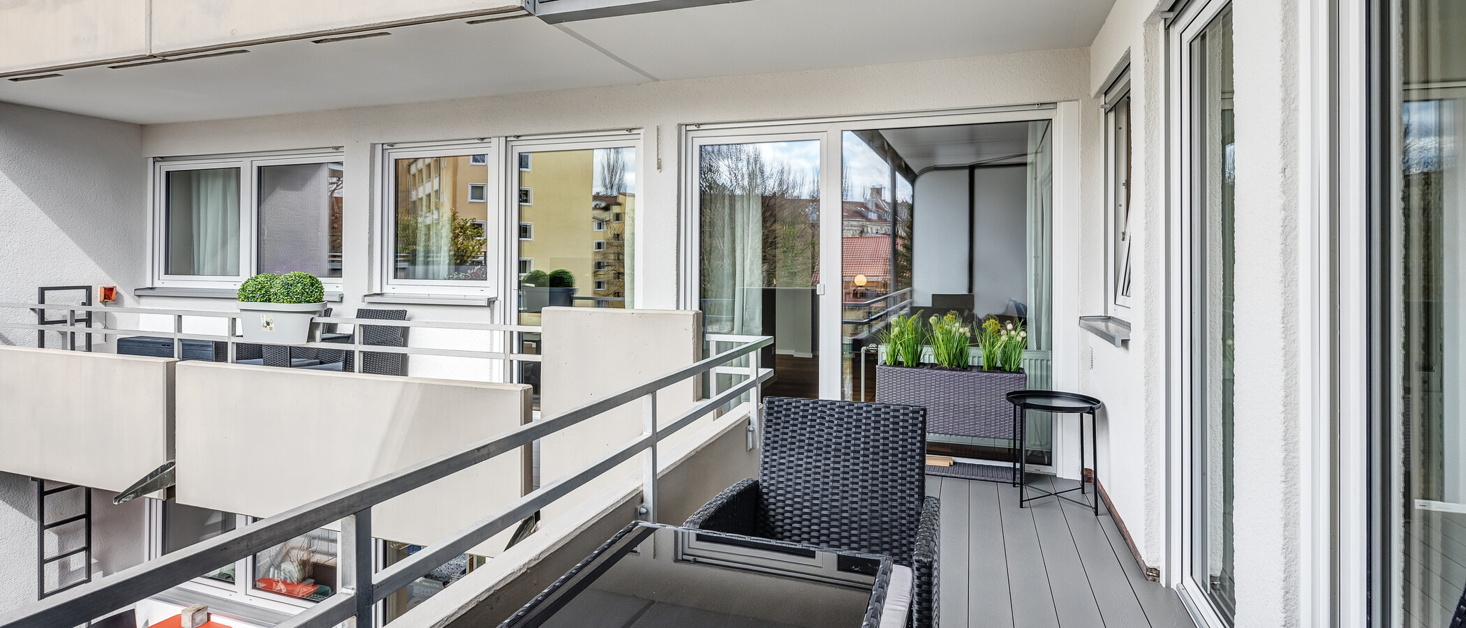 apartment München Au 01 balcony 12962