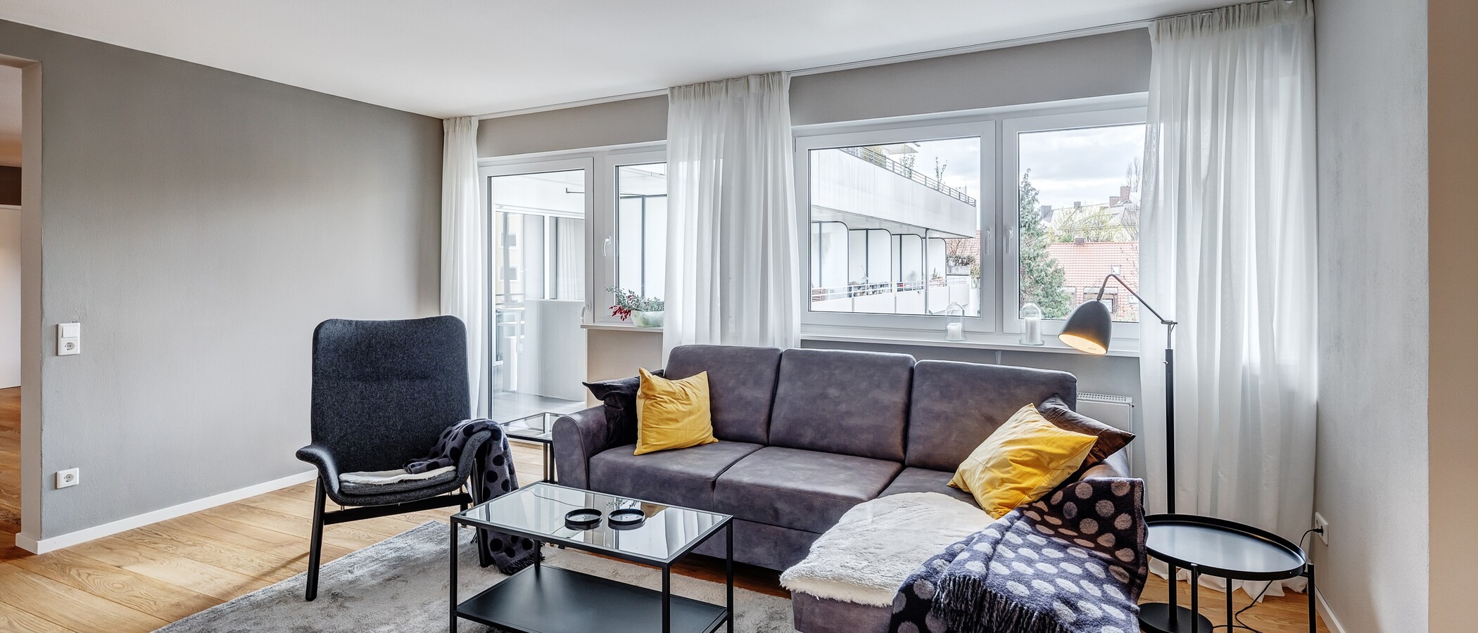 apartment München Au 02 living room 12962