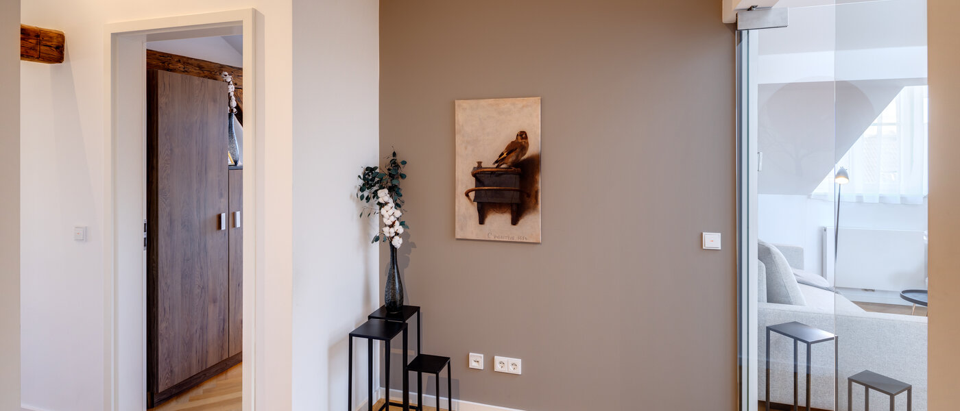 attic apartment München Isarvorstadt 02 hall 12963