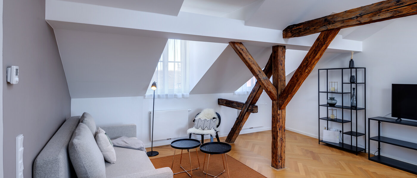 attic apartment München Isarvorstadt 05 living area 12963