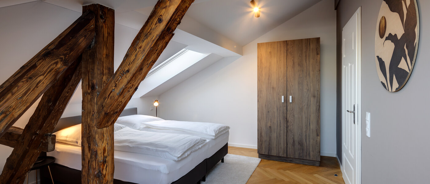 attic apartment München Isarvorstadt 01 1. bedroom 12963