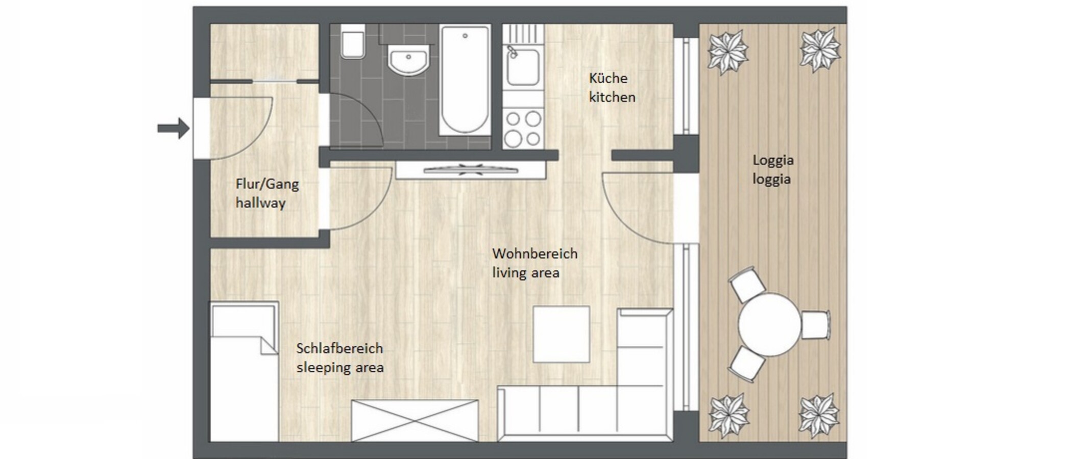 apartment Rosenheim 01 floor plan 12969