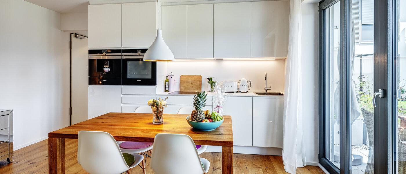 apartment with garden 	 Andechs 01 kitchen 12988