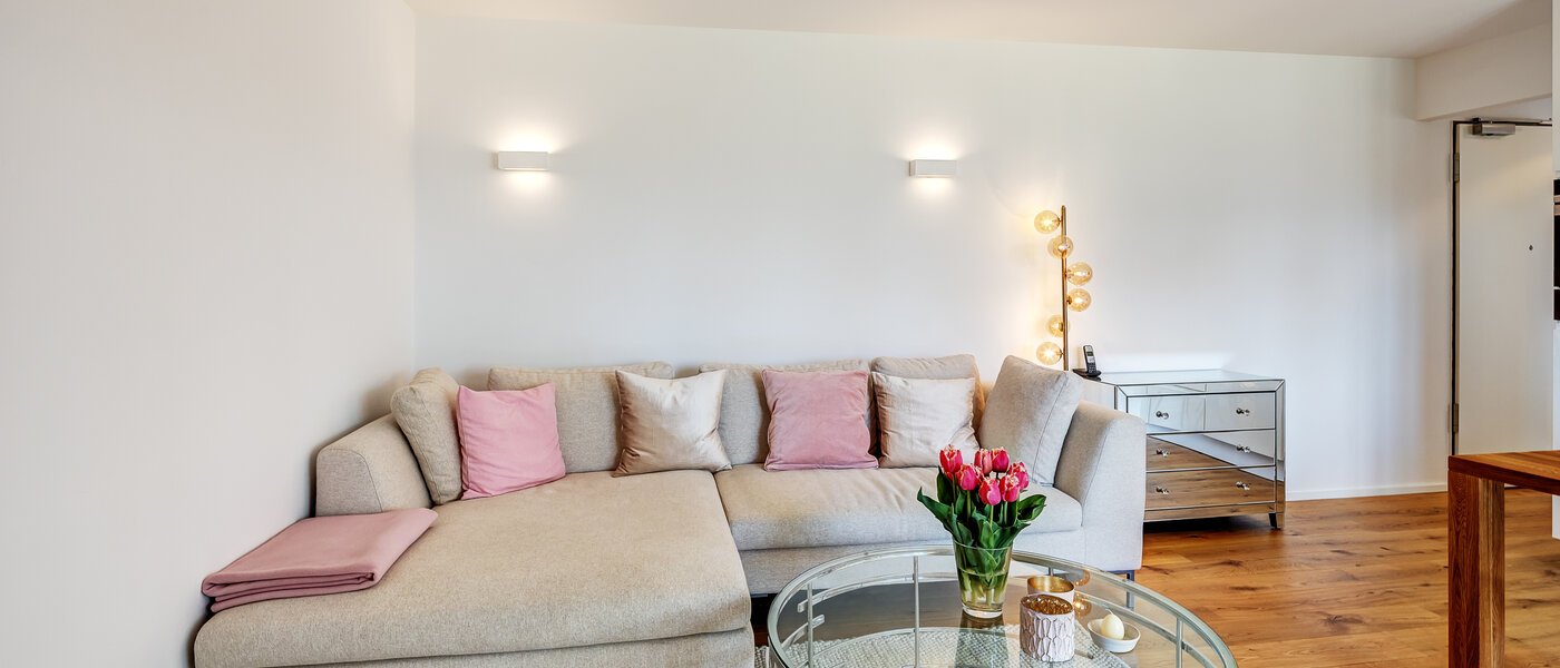 apartment with garden 	 Andechs 04 living area 12988