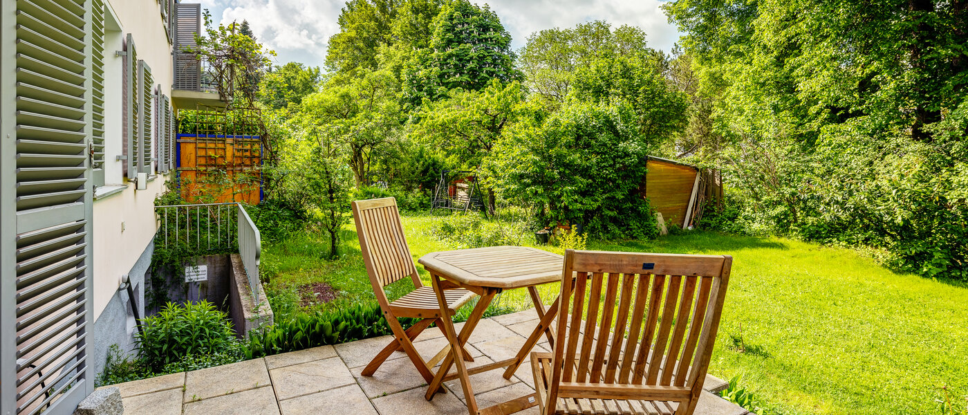 apartment with garden 	 Germering 02 terrace 13004