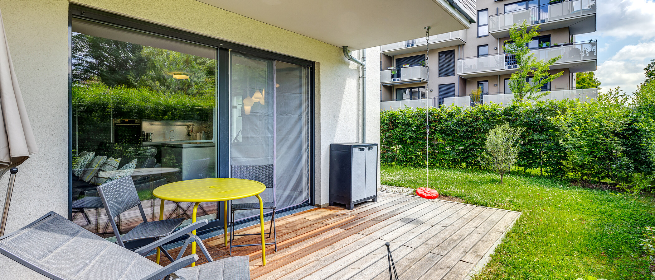 apartment München Schwabing - Domagkpark 01 terrace 13008